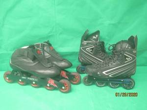 lot 161 image: ROLLER BLADES