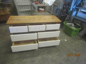 lot 172 image: DRESSER DRAWER WITH 7 DRAWER 54L X 19W X 29H