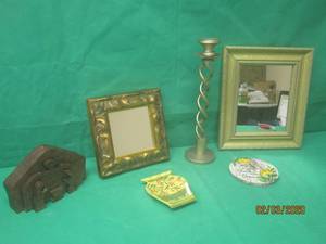 lot 196 image: 6 PC HOME DECOR&nbsp SEE PICS
