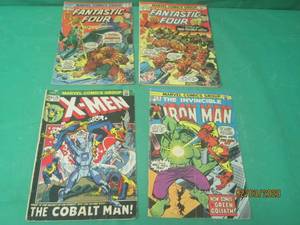 lot 210 image: 4 VINTAGE COMIC BOOKS SEE PICS