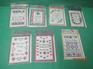 lot 215 image: 7 NEW SANDI PHIPPS KEEP SAKES CARD SETS