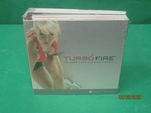 lot 217 image: NEW IN BOX TURBO FIRE INTENSE CARDIO CONDITIONING DVD WORKOUT SET
