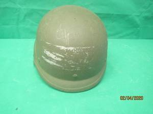 lot 231 image: VINTAGE MILITARY HELMET&nbsp