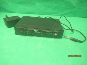 lot 260 image: PYLE PRO DUAL UHF WIRELESS MICROPHONE SYSTEM PDWM-2600