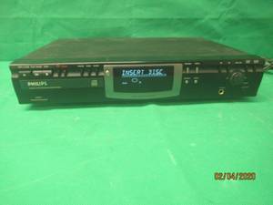 lot 268 image: PHILIPS AUDIO CD RECORDABLE REWRITABLE CDR 770&nbsp