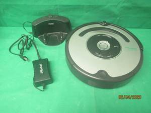 lot 272 image: IROBOT WITH COMPACT HOME BASE MODEL 561