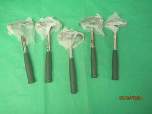lot 313 image: 6 NEW SMALL HAMMERS