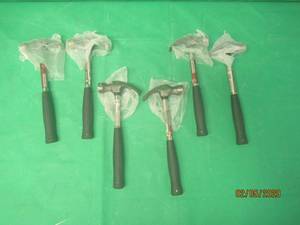 lot 314 image: 6 NEW SMALL HAMMERS