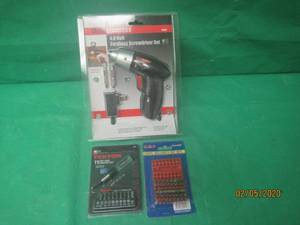 lot 332 image: NEW DRILL MASTER CORDLESS DRILL AND BITS&nbsp