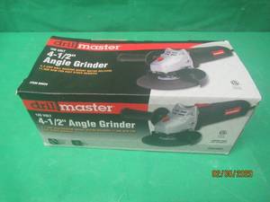 lot 302 image: NEW IN BOX DRILL MASTER 4-12 ANGLE GRINDER