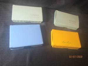 lot 414 image: 4 ESTEE LOUDER, CLINIQUE MAKE UP STORAGE CONTAINERS
