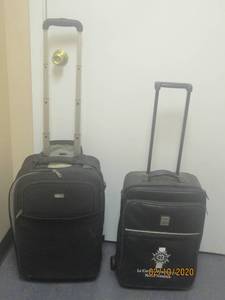 lot 421 image: 2 ROLLING SUITCASES&nbsp