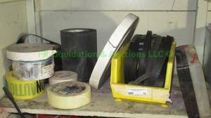 lot 10 image: Fiber tape & Foil grip tape and more as shown