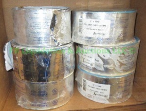 lot 66 image: Hardcast foil-grip rolled duct sealant, 6 rolls