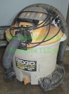 lot 81 image: Ridgid 2 in 1 blower vac model WD16650