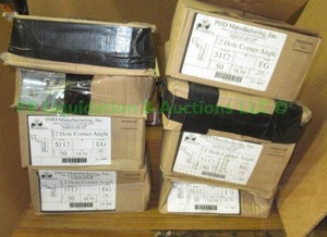 lot 95 image: PHD manufacturing 2 hole corner angle model 5112, 8 boxes