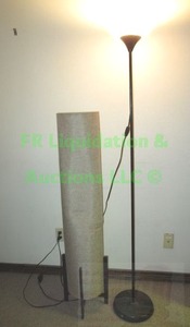 lot 131 image: Free standing Accent lamps