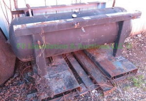 lot 400 image: 80 gallon air compressor tank, Matches lots 396, 397, 398, 399