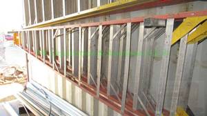 lot 415 image: Werner 12ft folding ladders, 2 count