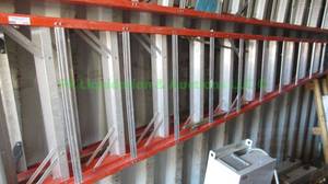 lot 418 image: Werner 12ft folding ladders, 2 count