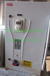 lot 421 image: ABB industrial control safety switch panel