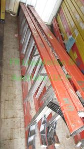 lot 433 image: Werner 10ft folding ladder, 2 count