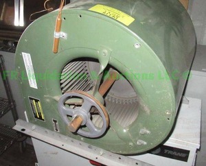 lot 487 image: Delhi G12 x 1 blower fan housing, no motor