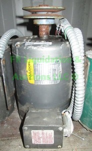 lot 496 image: Baldor M1222T, 2hp electric motor