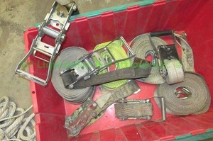 lot 171 image: Ratchet straps plus as shown