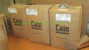 lot 185 image: Cain manufacturing 38 dial regulator damper hardware, 3 boxes, 100 per box