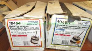 lot 208 image: Mars condensor fan motors