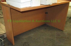 lot 210 image: Laminate desk shell 48 x 24 x 29