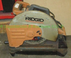 lot 213 image: Ridgid 14 in. Abrasive Cut Off Machine model R4141