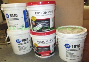lot 220 image: DP water based vapor barrier & duct sealant plus Fusion Pro singl component grout