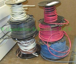 lot 236 image: Assorted wire rolls as shown