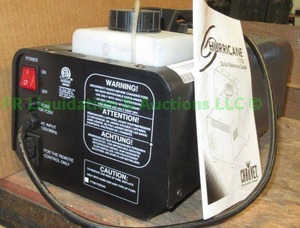 lot 249 image: Hurricane 100 fog machine model FM-1000