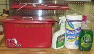 lot 259 image: Big Red 3.5 gallon parts washer plus