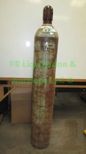 lot 279 image: Industrial Gas cylinder approx. 5ft tall