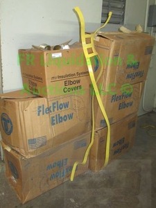 lot 285 image: Flex Flow elbow straps and ITW elbow covers, 6 boxes