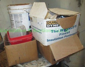 lot 312 image: Dura Dyne installation fasteners, generous quantity