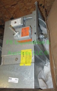 lot 314 image: Actuator duct with Belimo TF24-3US damper actuator