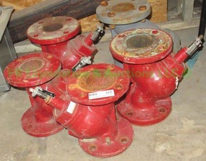 lot 325 image: Bell & Gossett Flanged 3DS-2-12S Cast Iron Triple Duty Valves, 5 count
