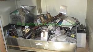 lot 329 image: Assorted HVAC parts and hardware as shown plus storage bins