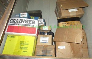 lot 332 image: Assorted HVAC parts and hardware as shown