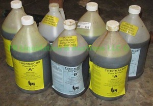 lot 355 image: Thermacor foam kit part A & B, 7 bottles