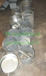 lot 357 image: Manual balancing dampers as shown