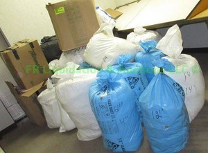 lot 359 image: Flex duct insulation rolls, generous quantity as shown