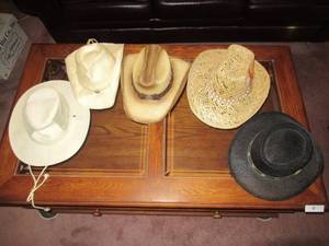 lot 34 image: VARIOUS HAT INCLUDING COWBOY, GARDENING AND MORE