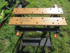 lot 205 image: BLACK AND DECKER WORKMATE PLUS MEDALLION SERIES