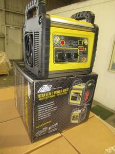 lot 22 image: TITAN 6 IN 1 POWER MATE HEAVY DUTY POWER-700 CCA 22AH. MODEL# 533-USA. NEW IN UNOPENED BOX.